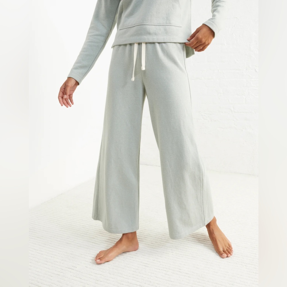UpWest Hemp Fleece Wide-Leg Pant N108 N132